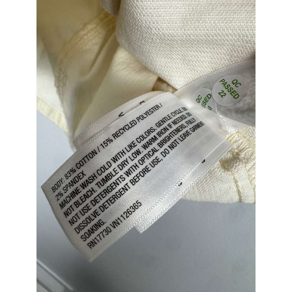 Universal Thread Cream Corduroy Button Front Vest Cream MRM9YL Size M NEW - Picture 4 of 6